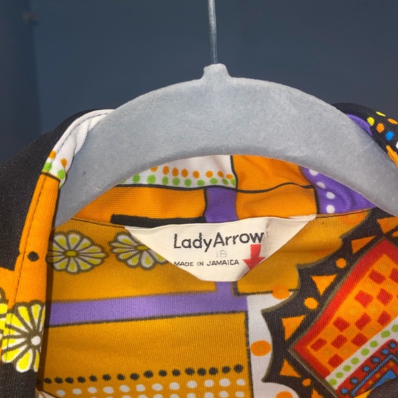 Fun Patterned Button Up Shirt - Picture 5 of 6